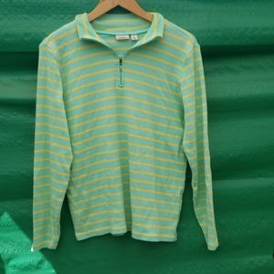 Striped ll bean sweater
